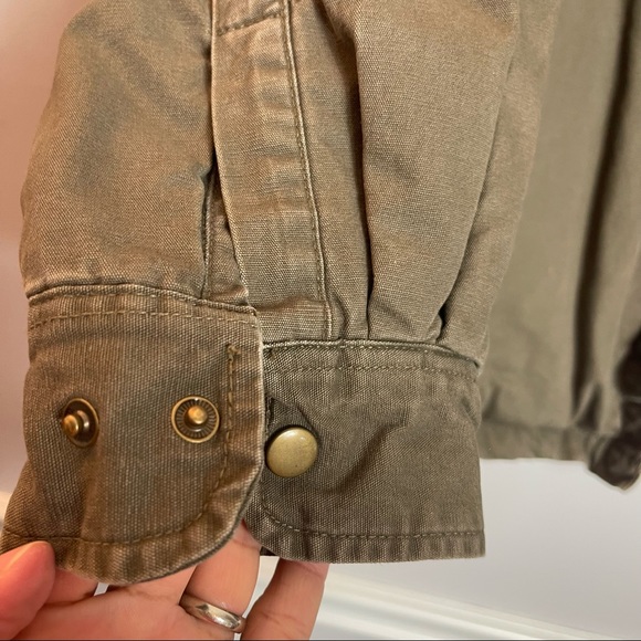 Faded Glory Mens Coat With Hoodie Size XLarge Hunter Green - Picture 5 of 12